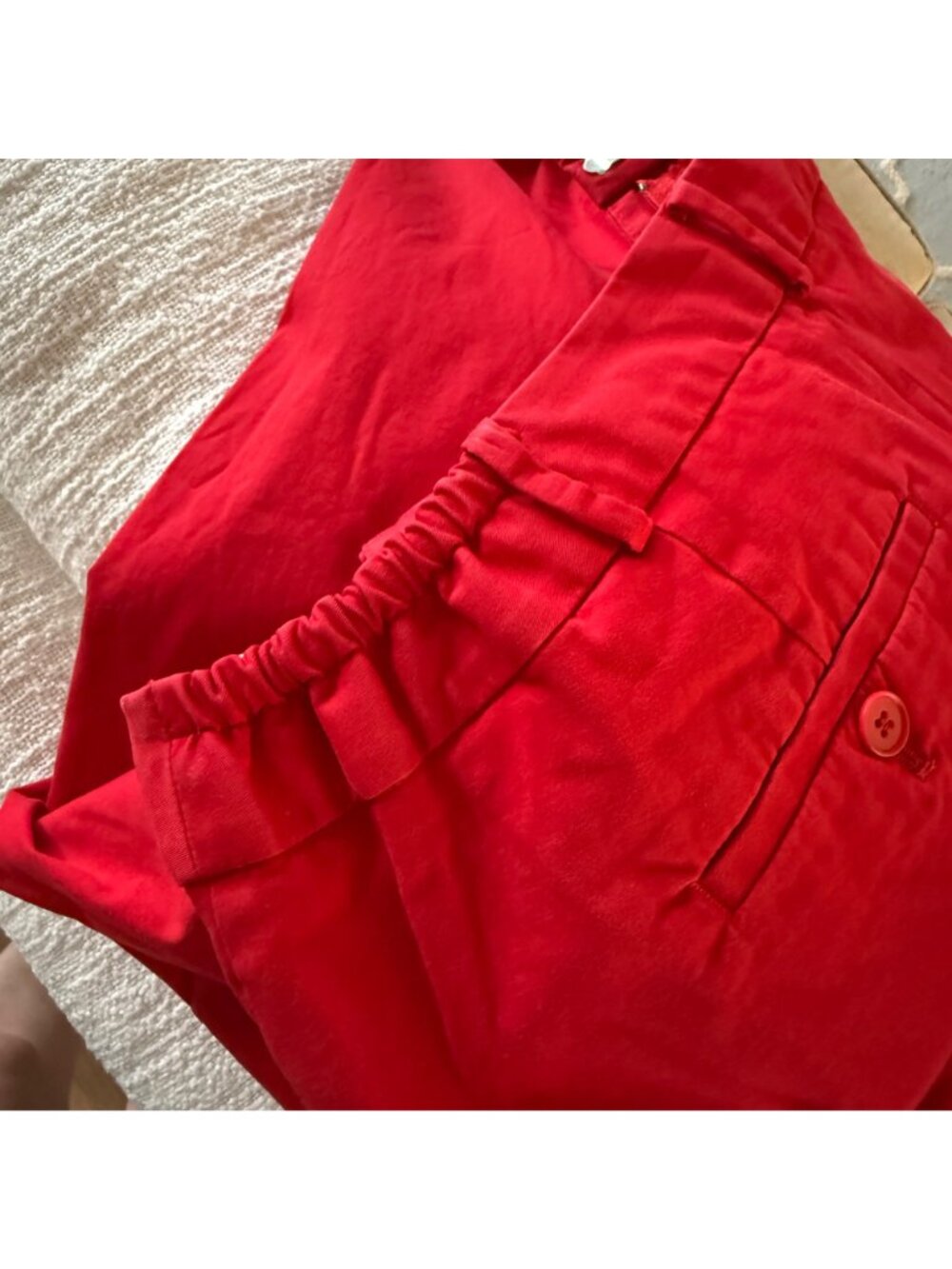 Talbots Woman Heritage Red Ankle Pant Trousers Size 16W - Picture 10 of 10